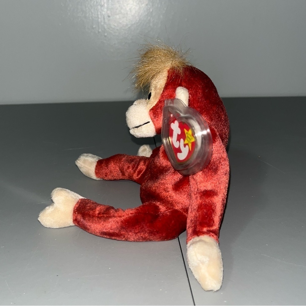 TY Beanie Baby SCHWEETHEART the Orangutan Retired NWT 1999 - Picture 4 of 11